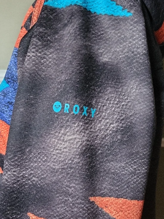 Roxy Women's Aztec Softshell Ski Jacket Size Medium Long Slim Fit - Picture 6 of 14